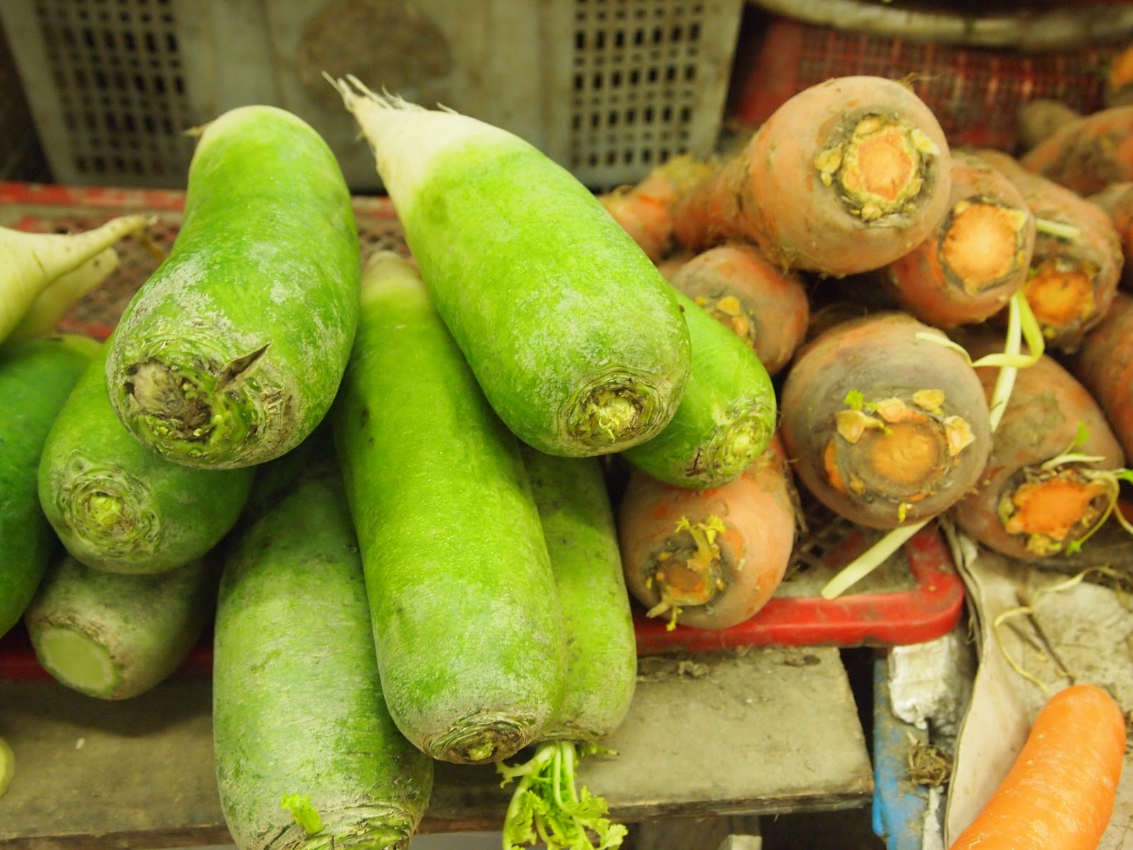 Chinese White Carrot